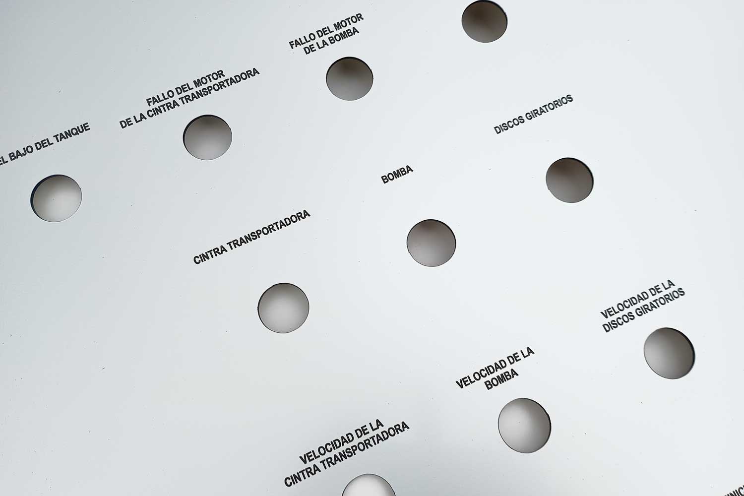 Traffolyte switc plates, control panels, fascias and mimics