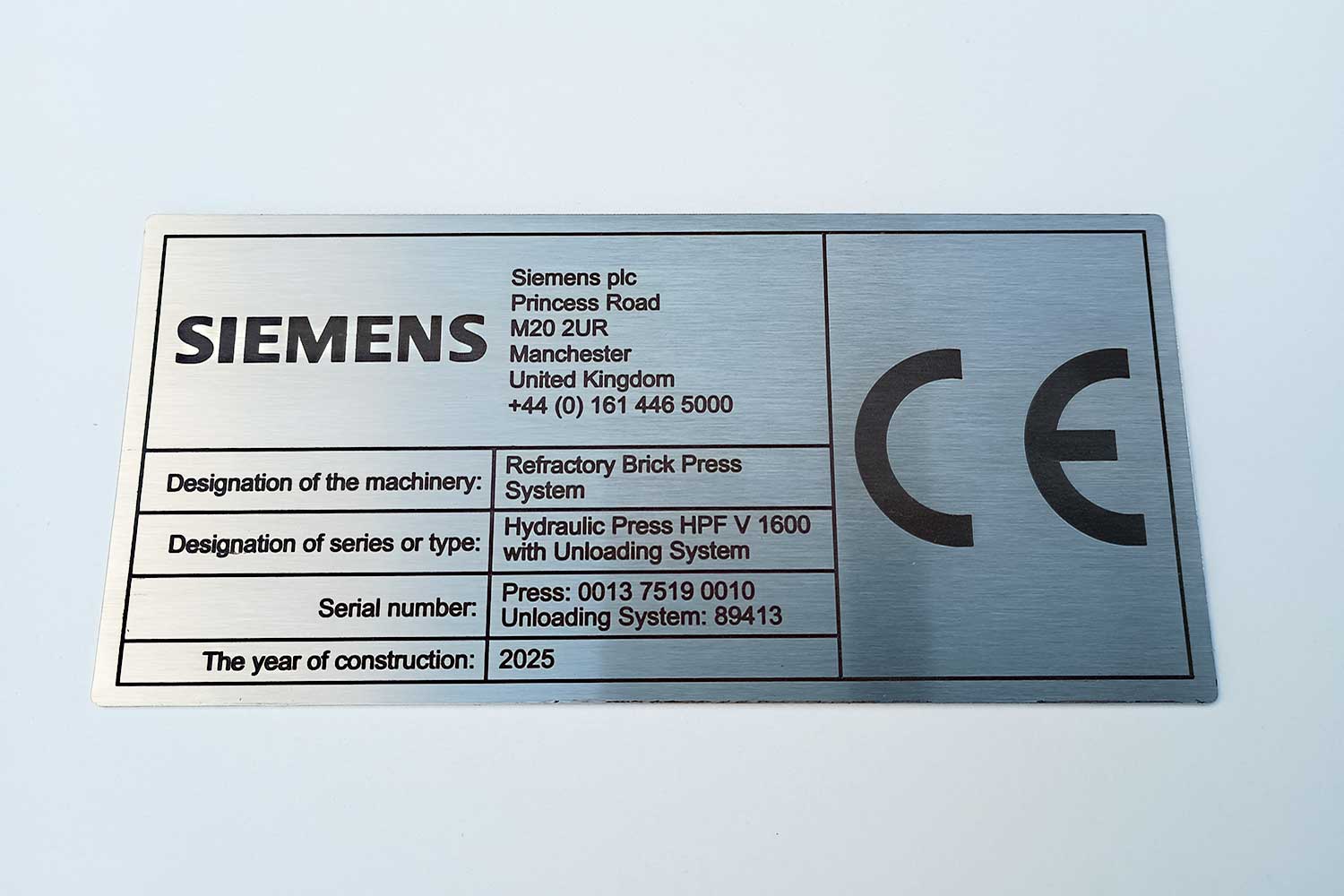 Stainless-Steel-Machine-Rating-Plate