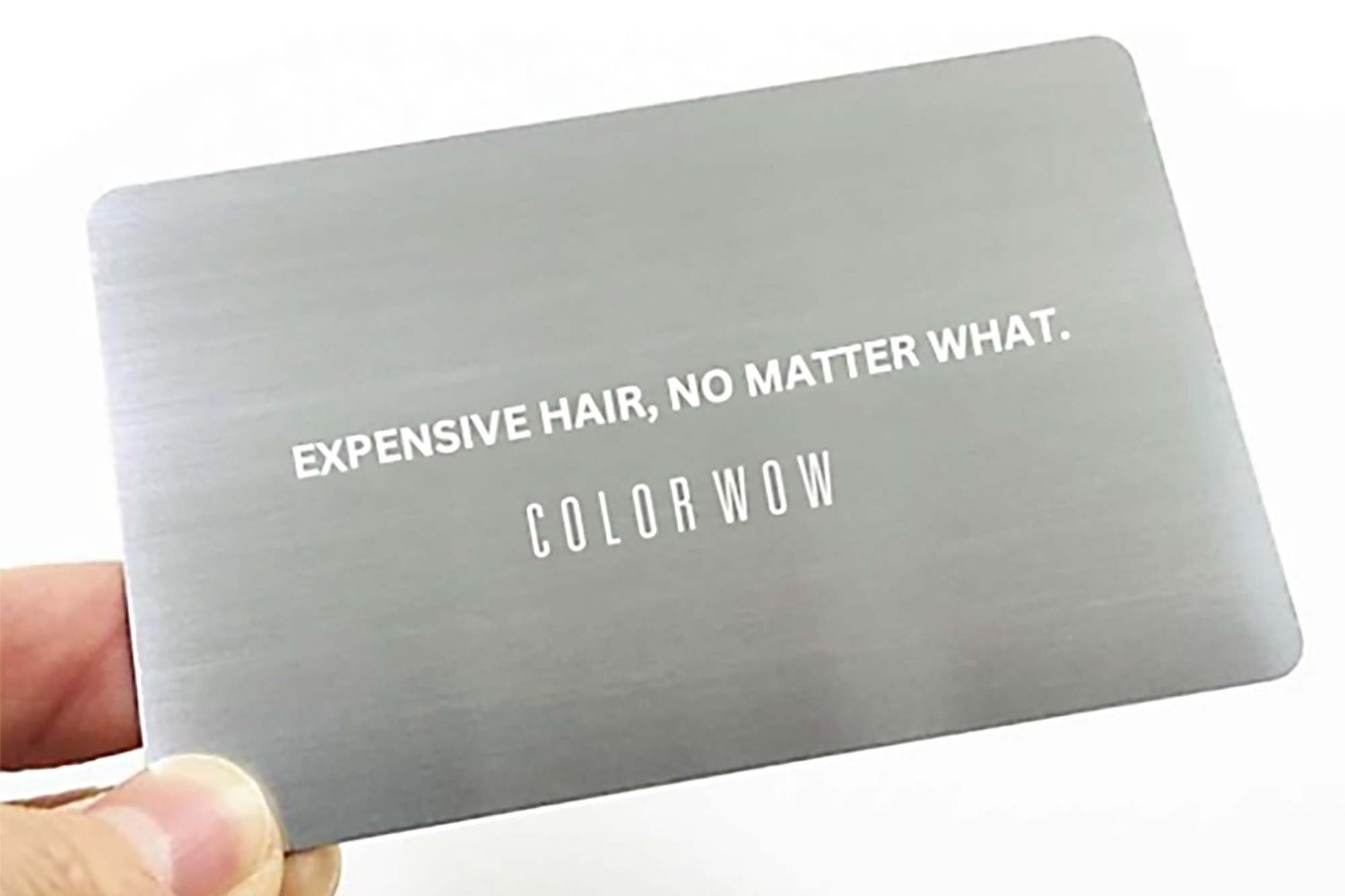 Promotional branded aluminium buisness cards